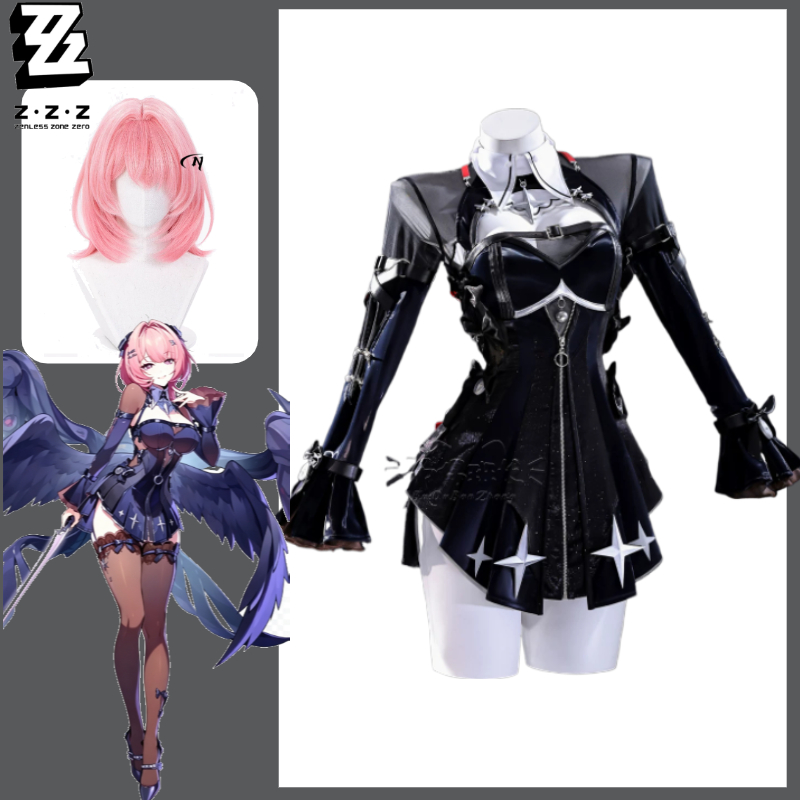 Anime Cosplay Zero Two - Remielle Dan Cosplay Costume Set Zenless