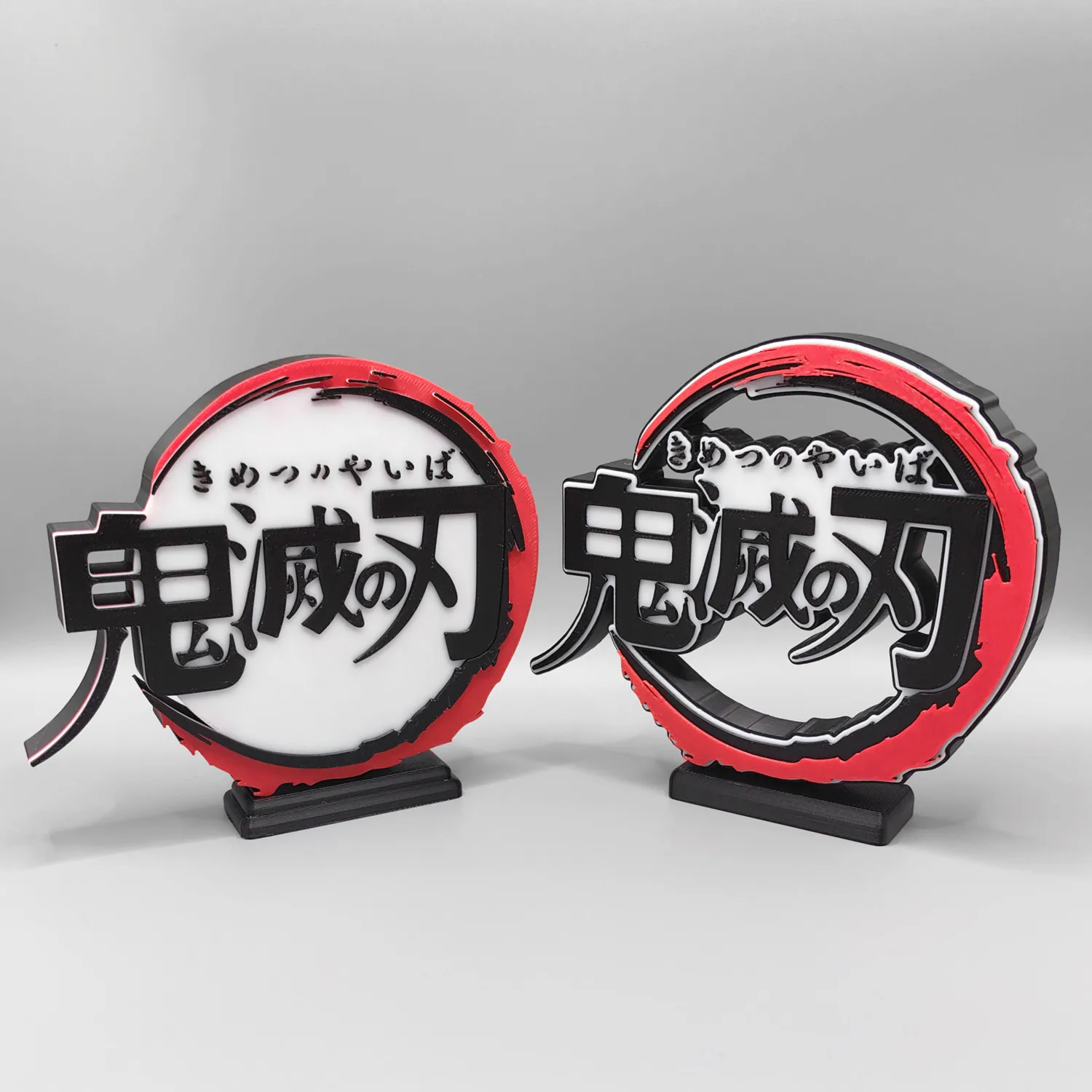 Anime Kimetsu No Yaiba 3D Logo - Anime Cosplay Title recension och pris