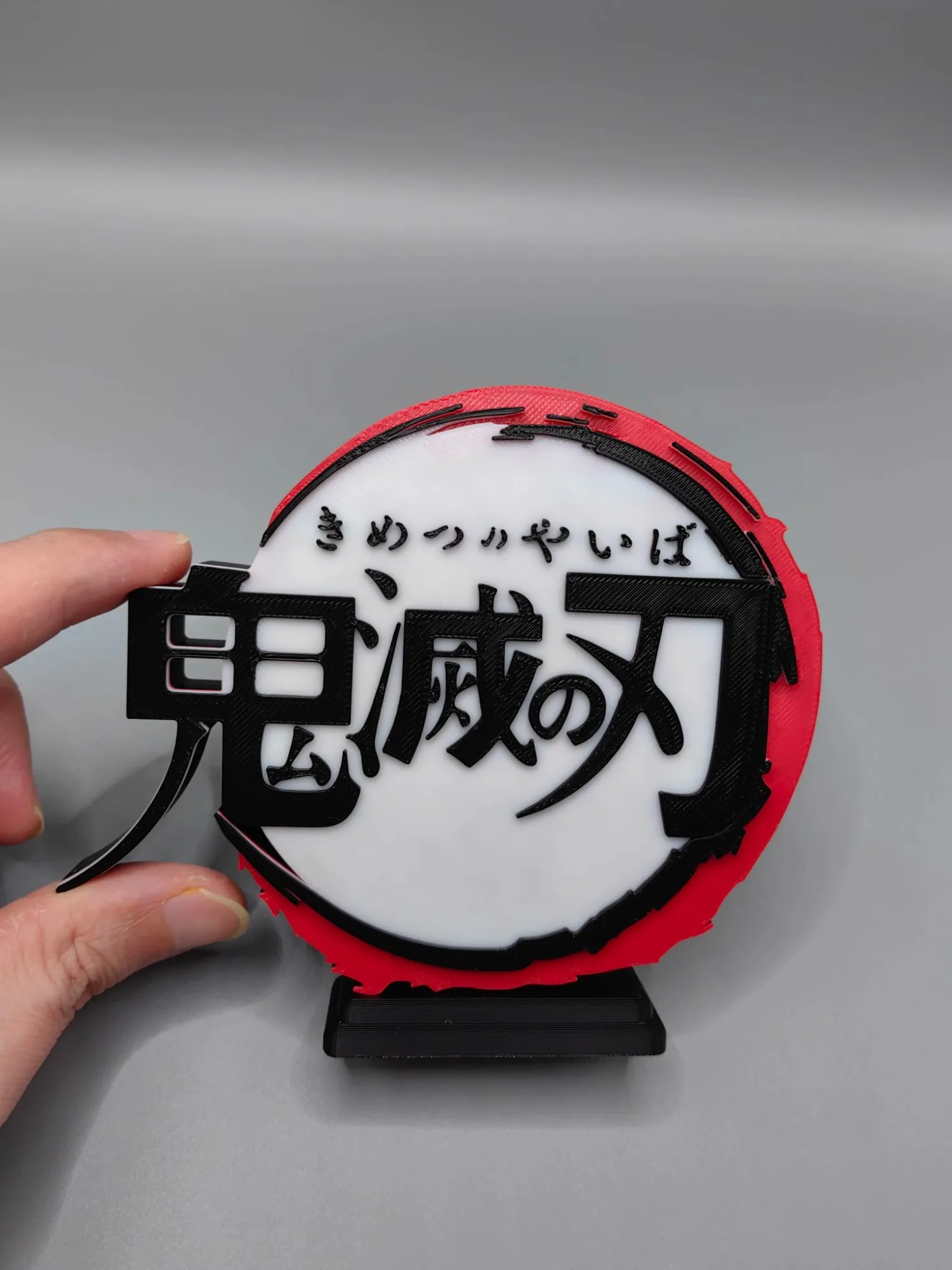 Anime Kimetsu No Yaiba 3D Logo - Anime Cosplay Title recension och pris