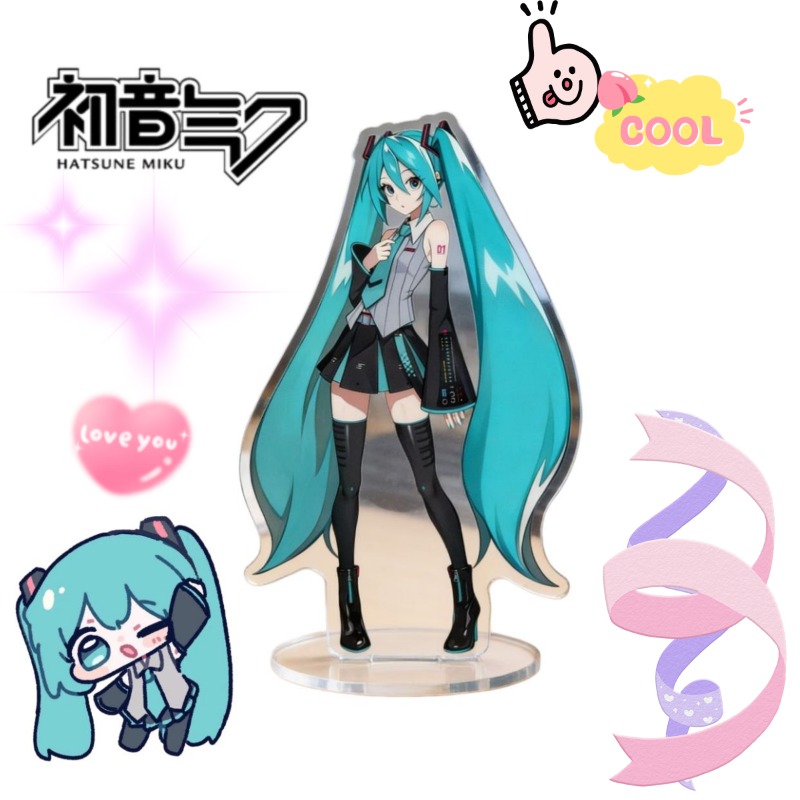 Hatsune Miku 10cm Acrylic Stan - Anime Cosplay And Costumes recension och pris