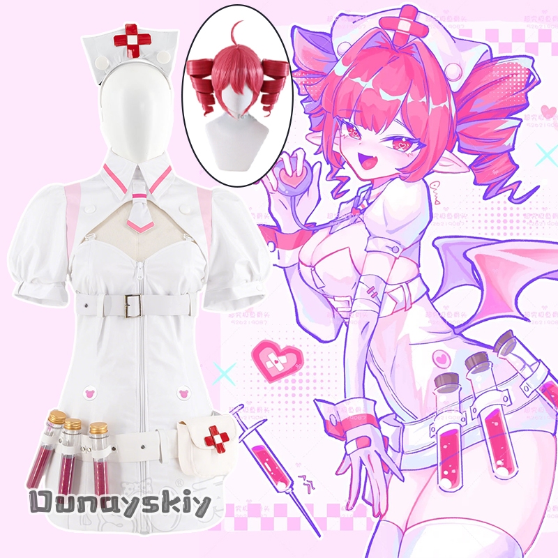 Buro Cosplay Costume Virtual I - Anime Cosplay Nurse recension och pris