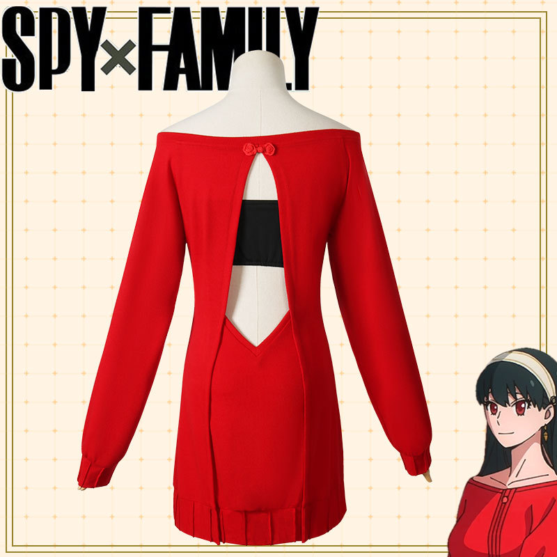 Spy x Family Yor Forger Cospla - Spy Family Outfit recension och pris