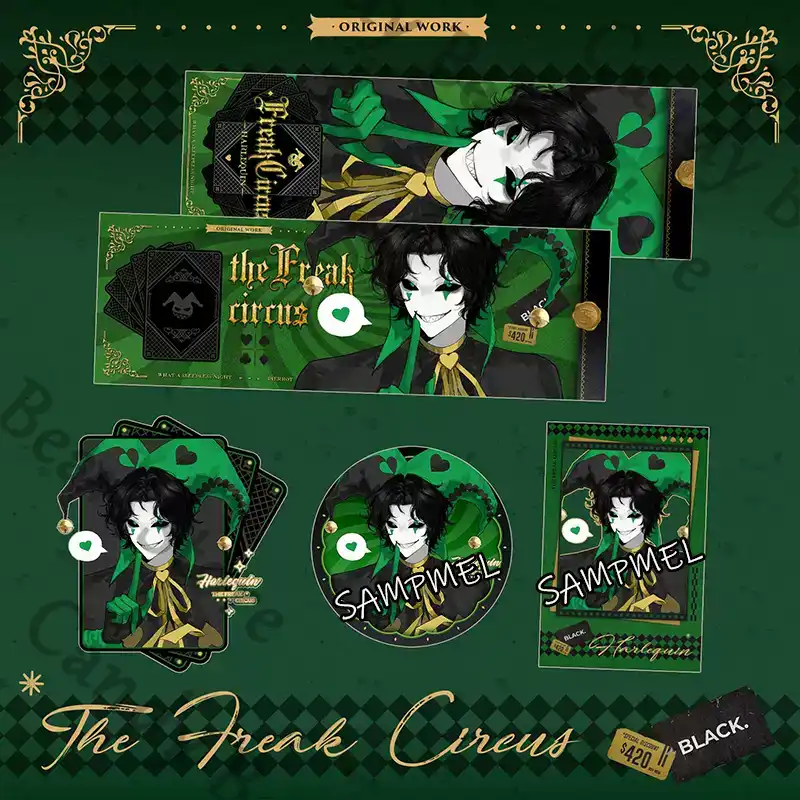 Anime ‌The Freak Circus Pierro - Anime Cosplay Images recension och pris