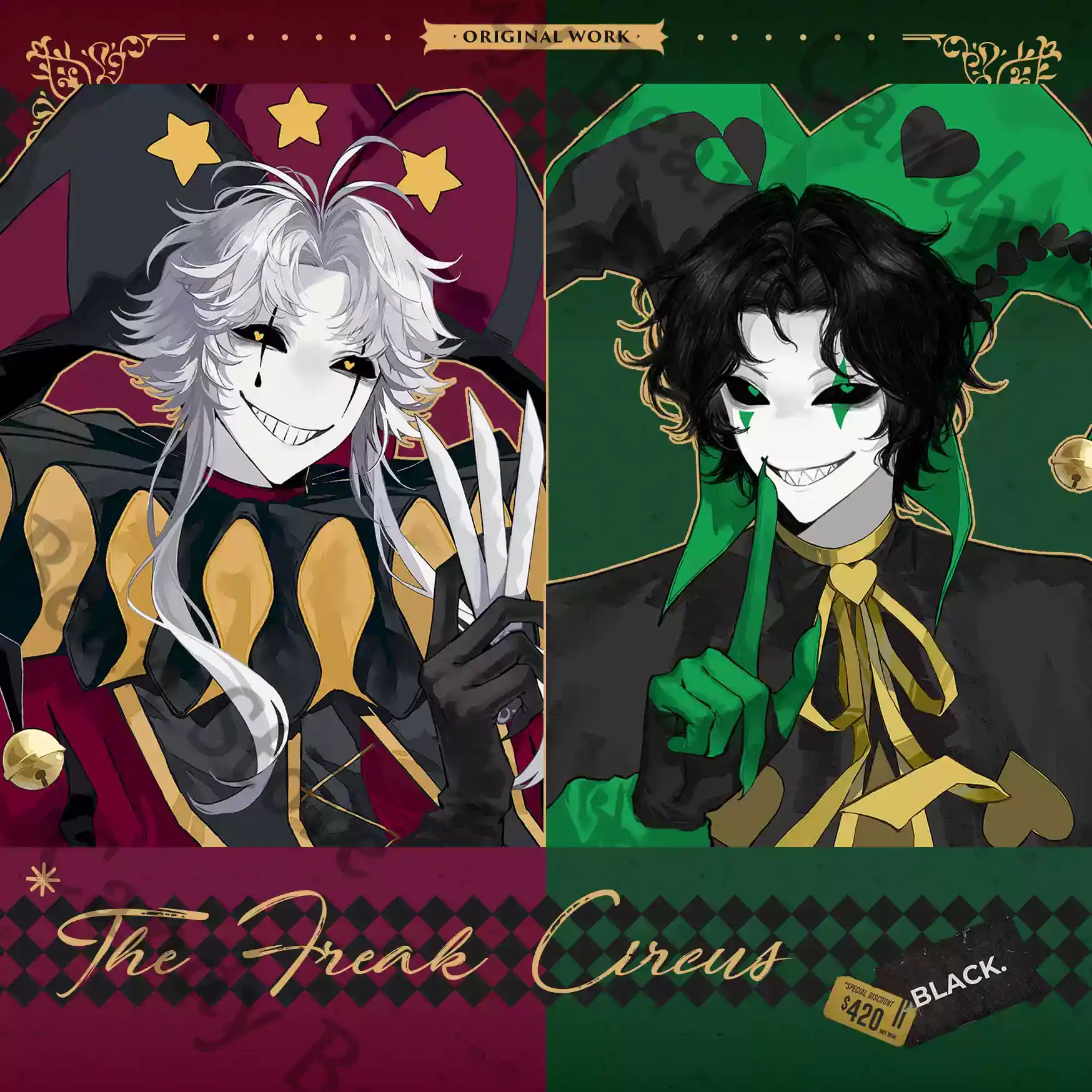 Anime ‌The Freak Circus Pierro - Anime Cosplay Images recension och pris