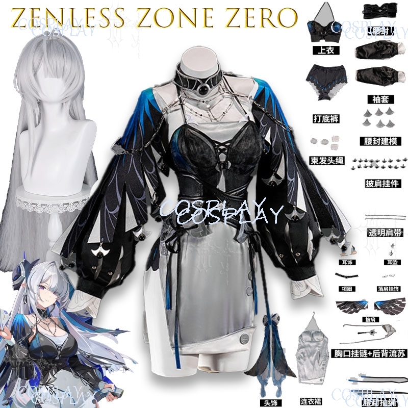 Zenless Zone Zero Game Cosplay - Anime Cosplay Zero Two recension och pris