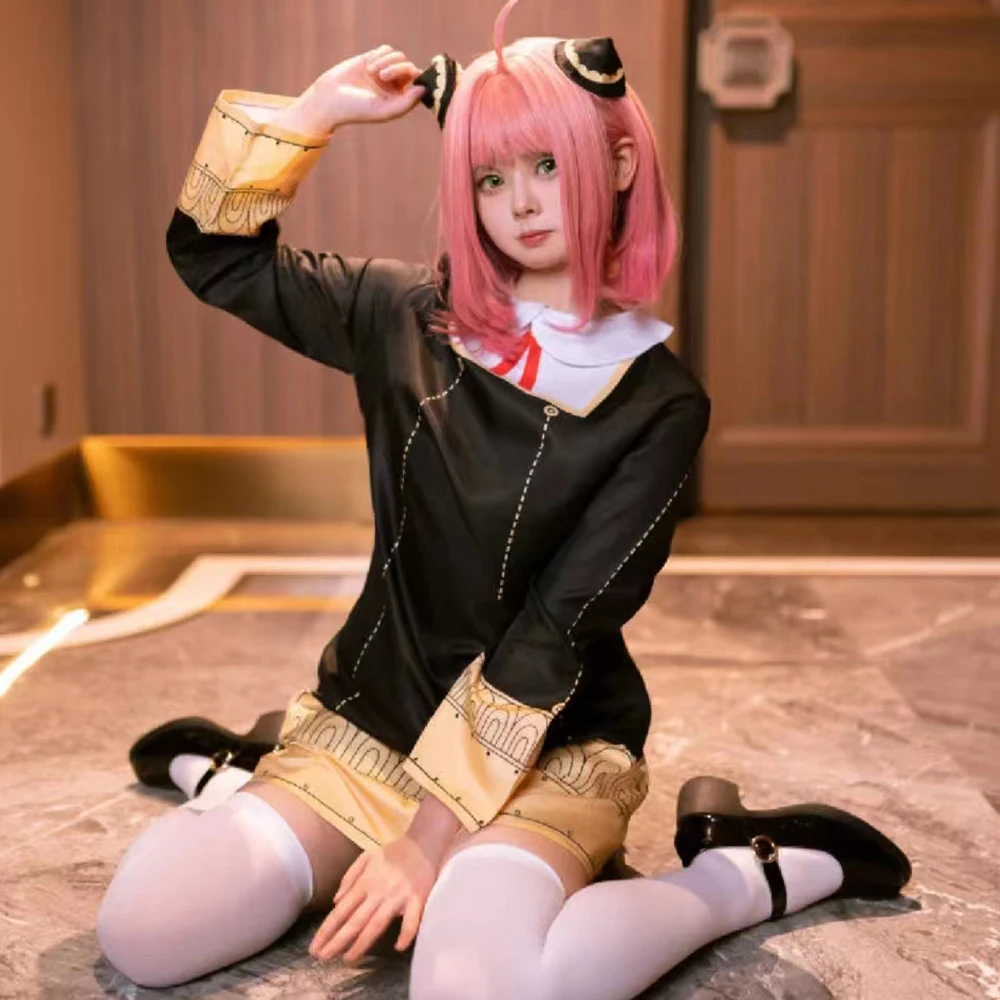 Anime SPY X FAMILY Anya Cospla - Spy Family Outfit recension och pris