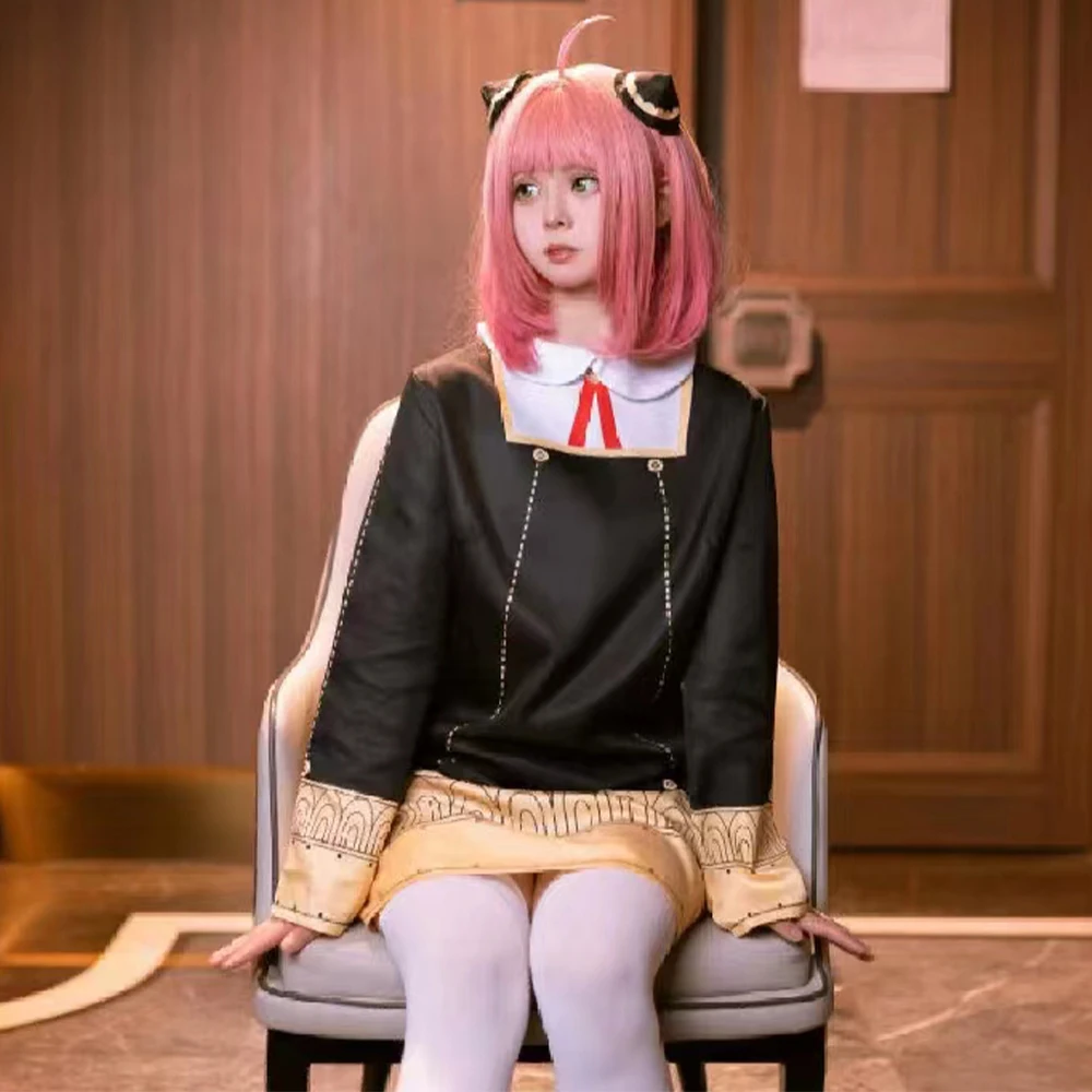 Anime SPY X FAMILY Anya Cospla - Spy Family Outfit recension och pris