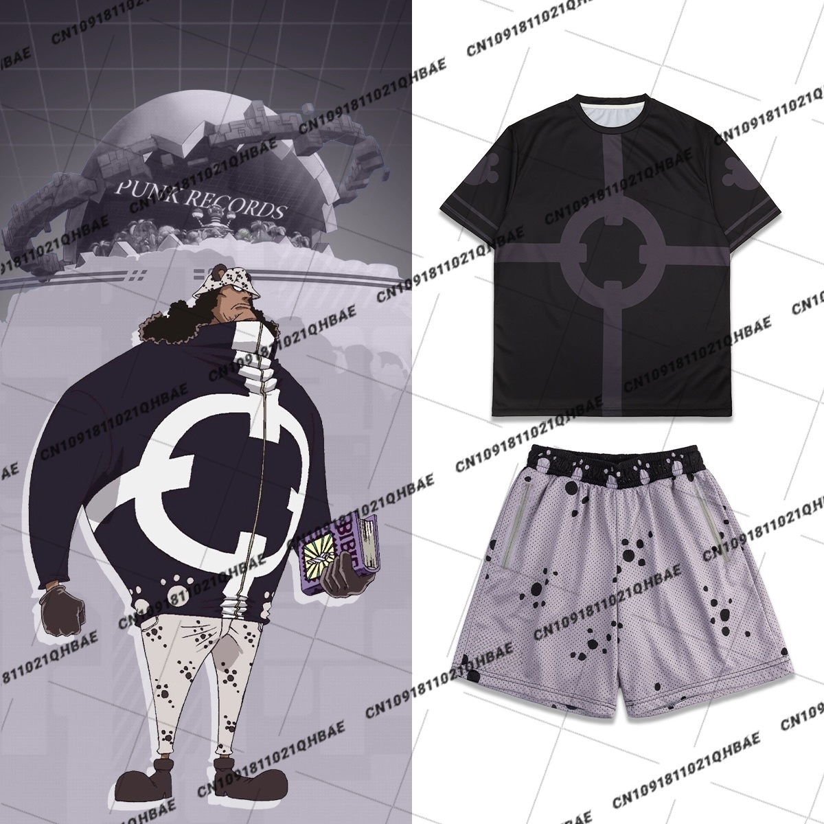 New Egghead Island Bartholemew - Anime Cosplay And Costumes recension och pris