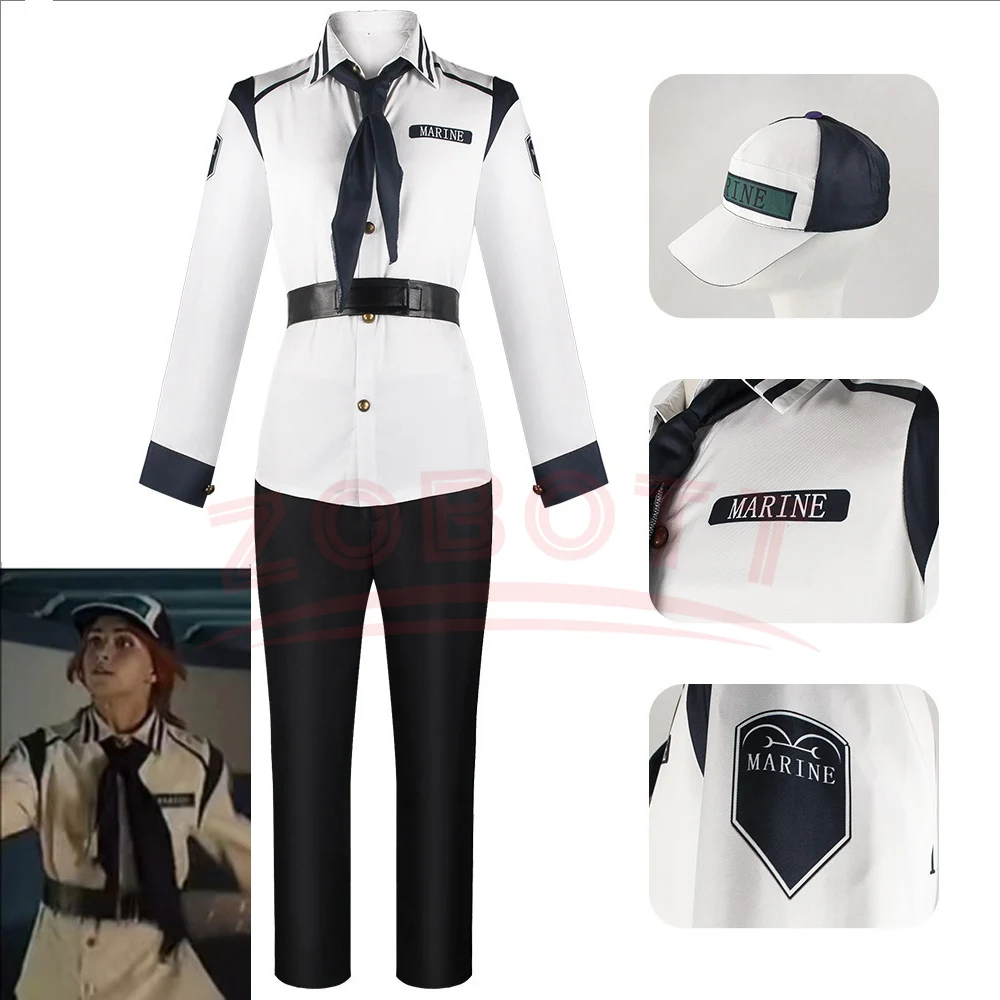 Navy Cosplay Fantasia Hat Suit - Live Action Anime Cosplay recension och pris
