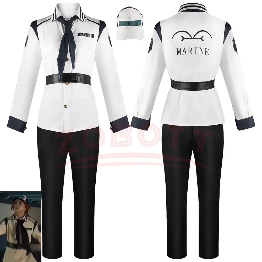Navy Cosplay Fantasia Hat Suit - Live Action Anime Cosplay recension och pris