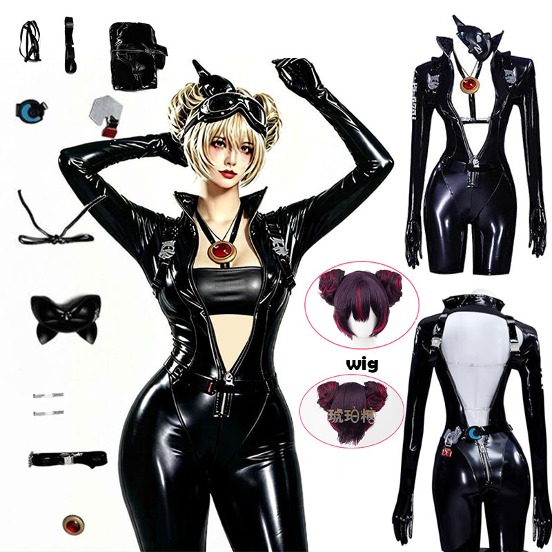 WHH Anime Nikke Quency Cosplay - Anime Cosplay With Mask recension och pris