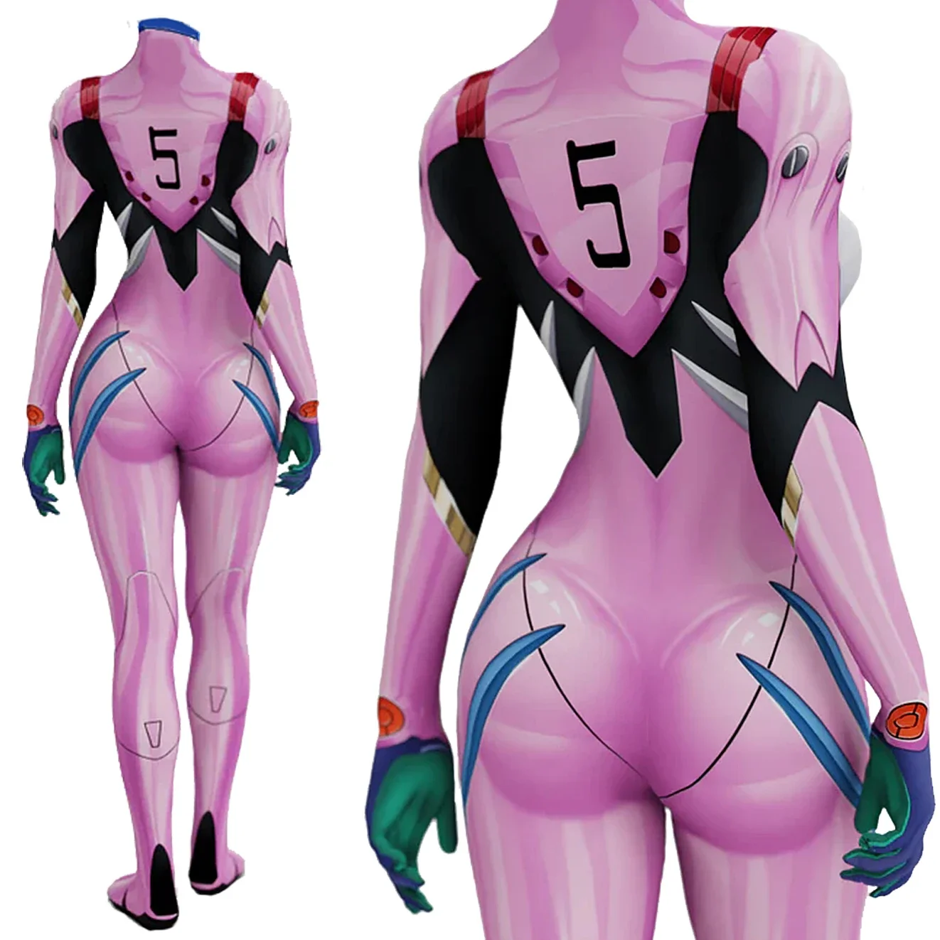 Anime EVA 05 Makinami Cosplay  - Anime Cosplay Girl recension och pris