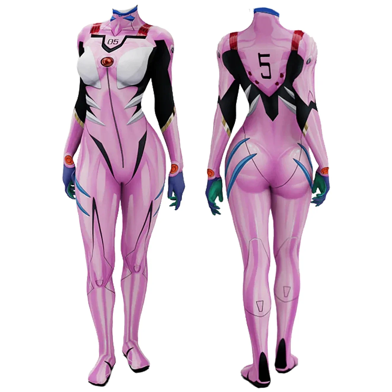 Anime EVA 05 Makinami Cosplay  - Anime Cosplay Girl recension och pris