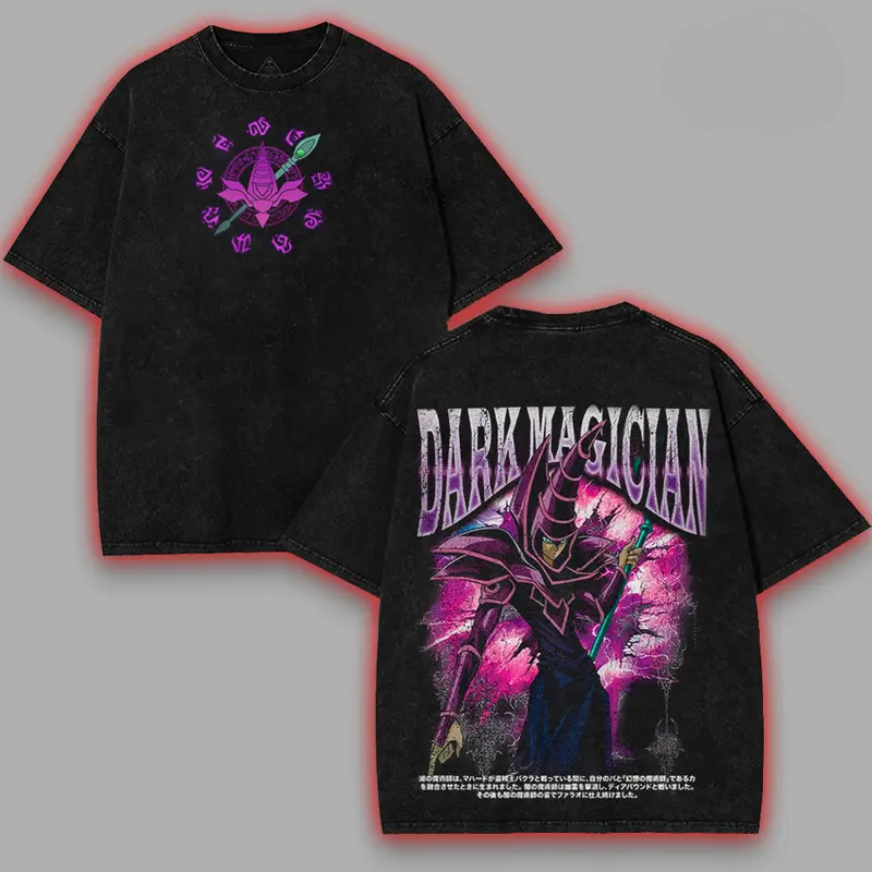Men's Vintage Washed T-shirt Y - Anime Cosplay Easy recension och pris