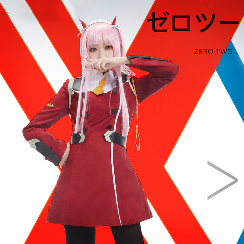 2018 New Japanese Anime DARLIN - Anime Cosplay Zero Two recension och pris