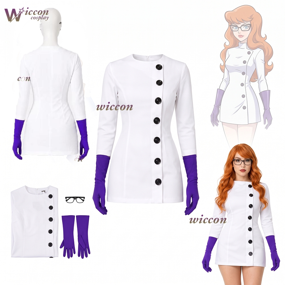 Uniform Genderbend Dexter Carn - Anime Cosplay Nurse recension och pris