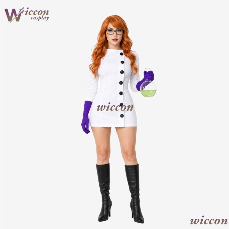 Uniform Genderbend Dexter Carn - Anime Cosplay Nurse recension och pris