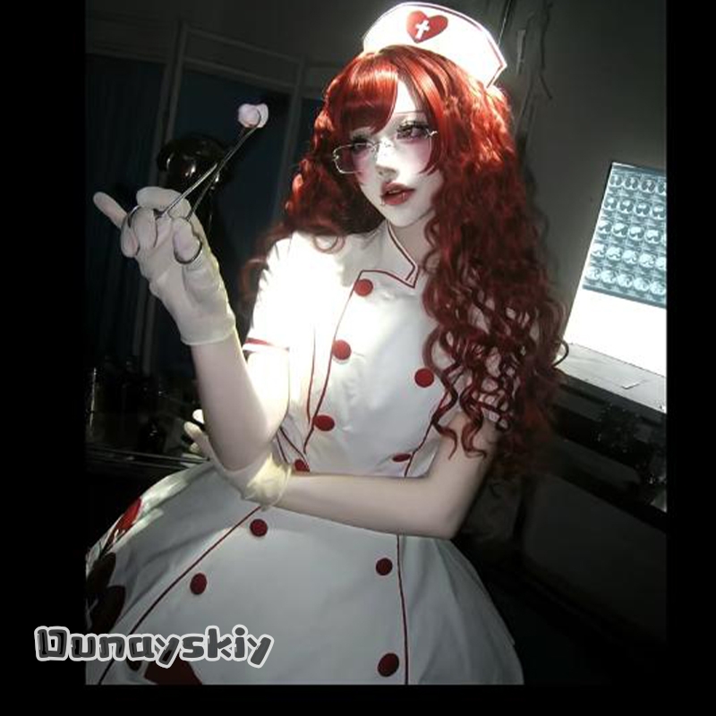 OHaYo%Bloody Nurse Fanart Hall - Anime Cosplay Nurse recension och pris
