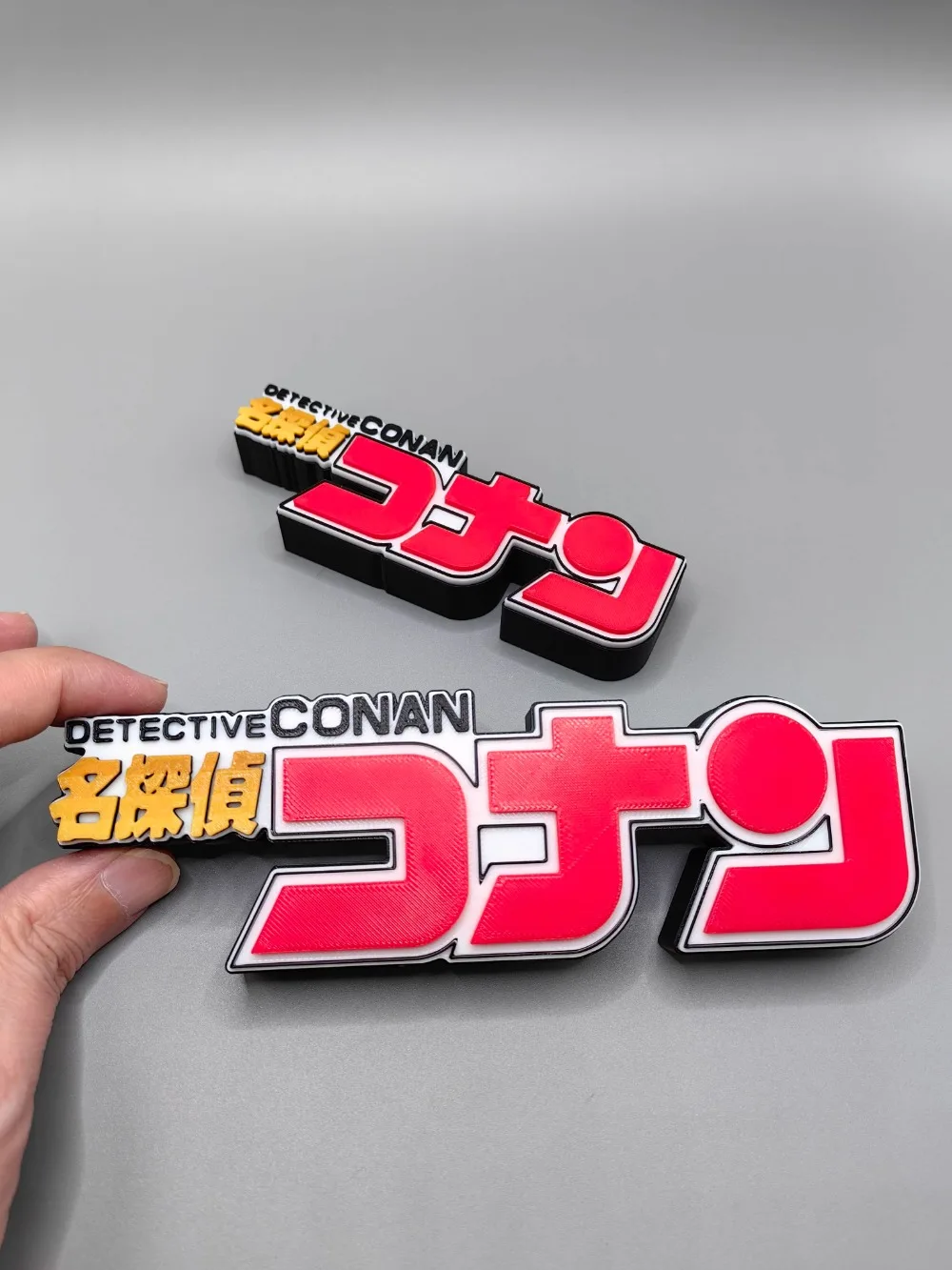 Anime Conan Title 3D Logo Mode - Anime Cosplay Title recension och pris