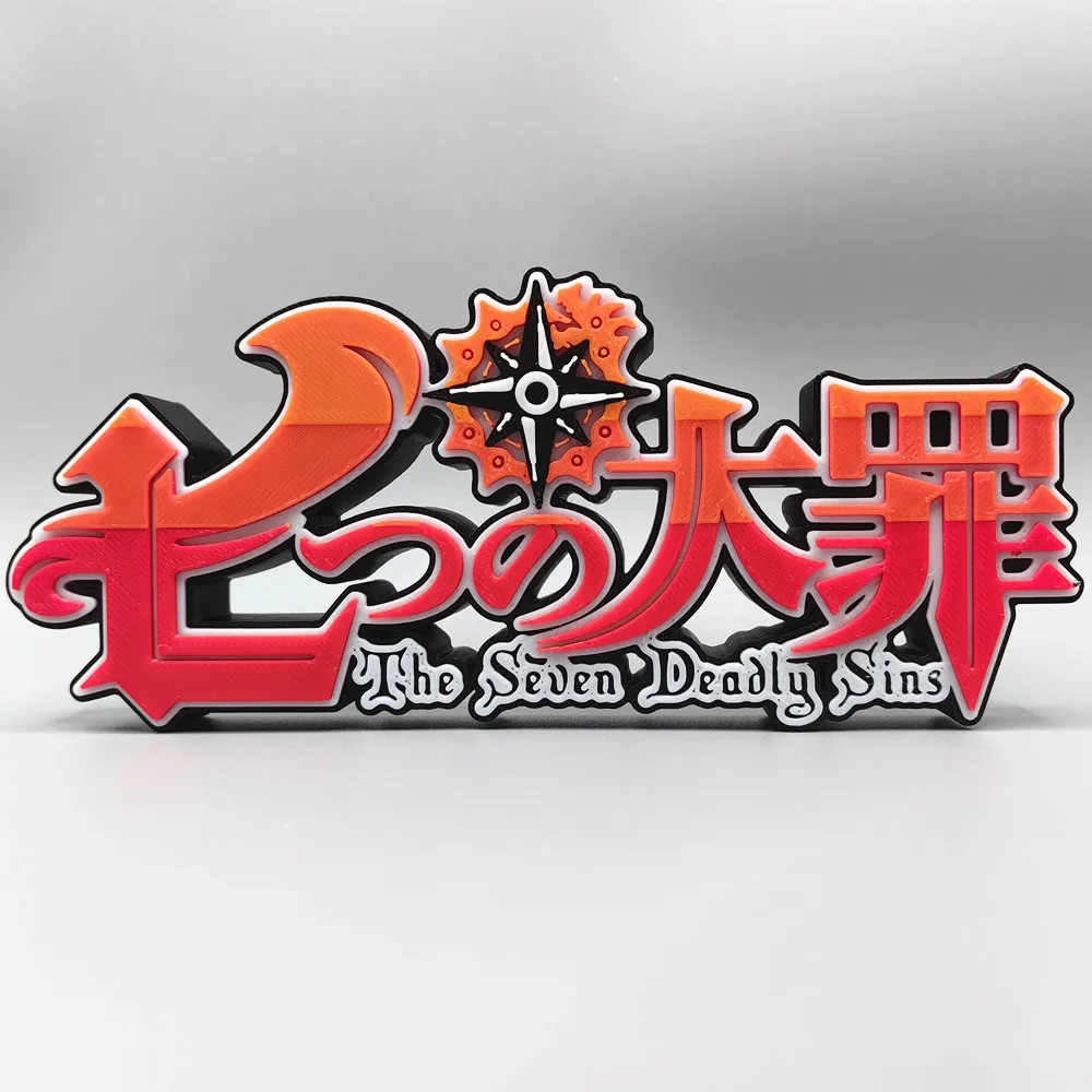 Anime The Seven Deadly Sins 3D - Anime Cosplay Title recension och pris