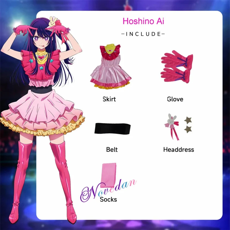 Anime Oshi No Ko Ai Hoshino Ru - Anime Cosplay Ai recension och pris
