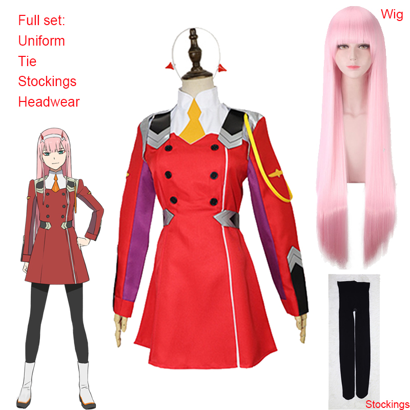 Anime 02 Dresses DARLING in th - Anime Cosplay Zero Two recension och pris