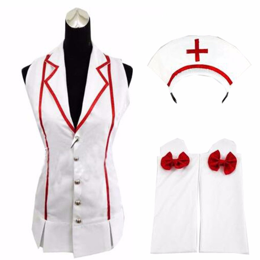 2025 Lol Akali Skin Nurse Hall - Anime Cosplay Nurse recension och pris