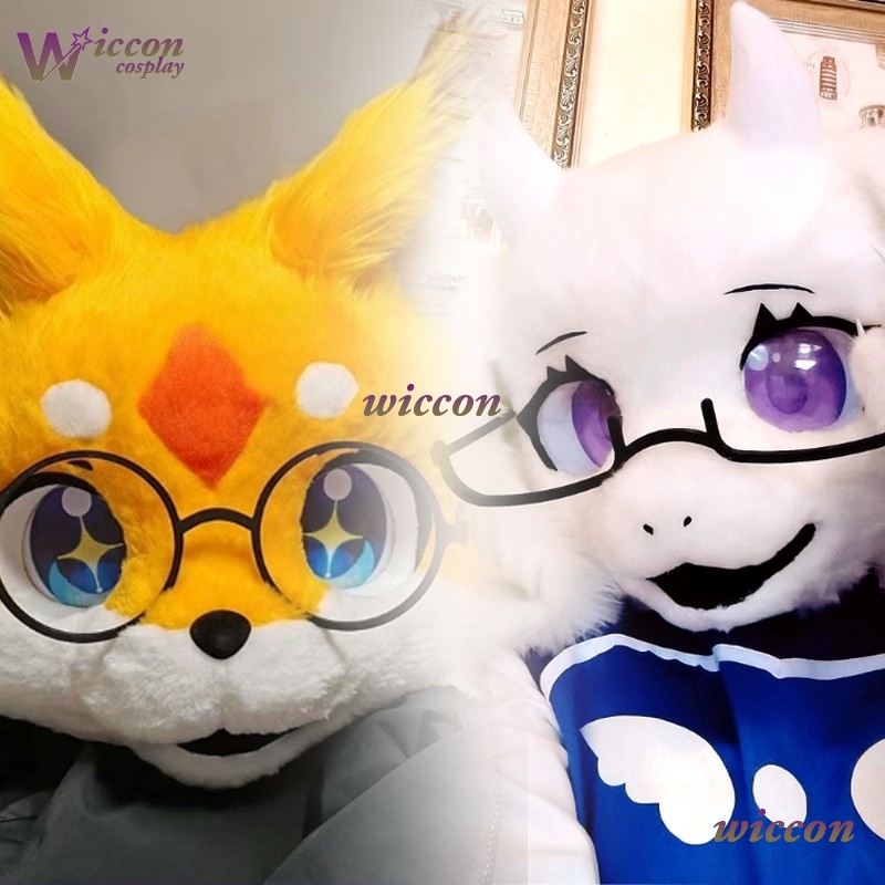 OHaYo 25cm Glasses Fursuit Acc - Anime Cosplay With Mask recension och pris